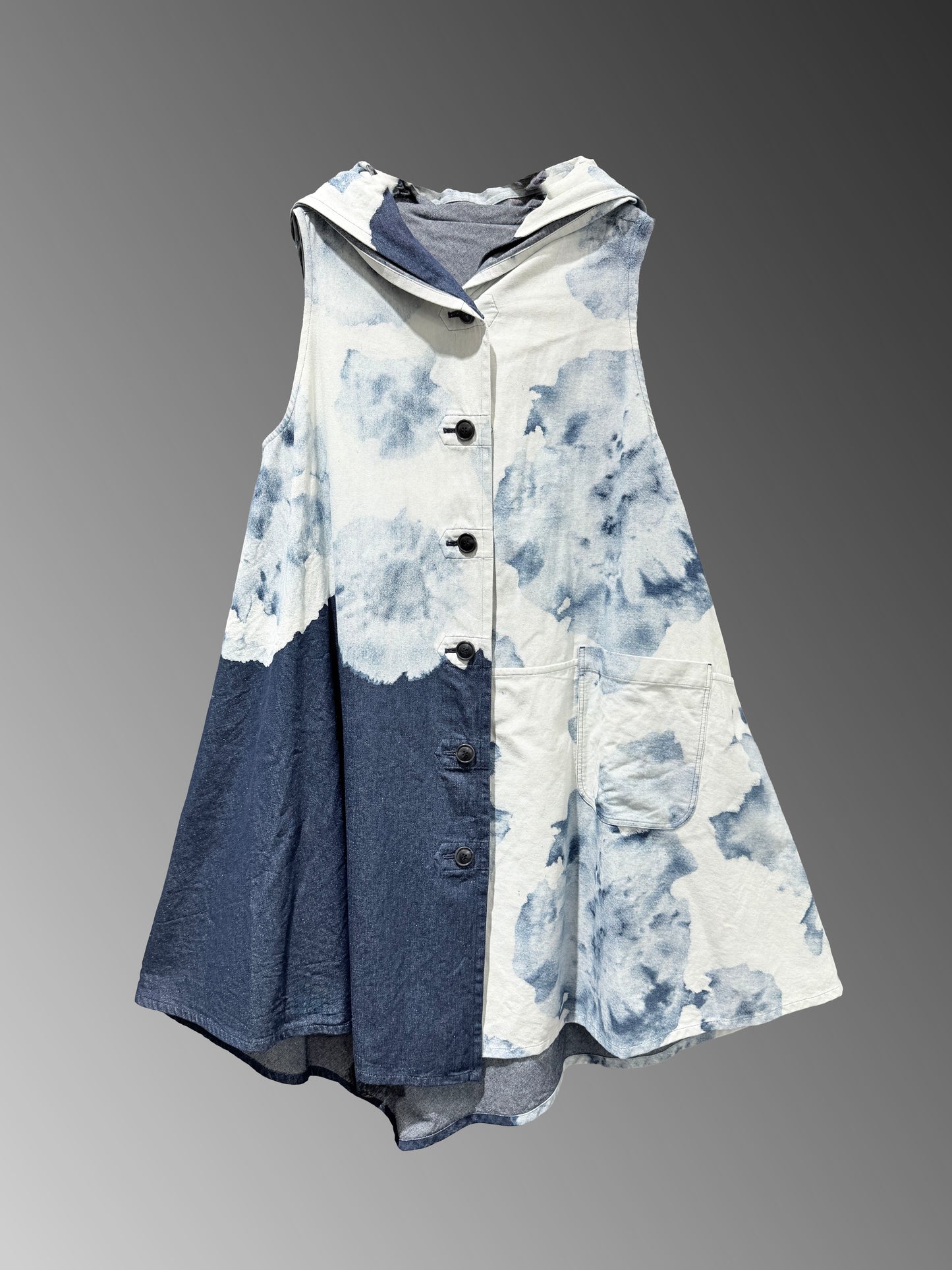 Robe Manteau Sans Manches JI U