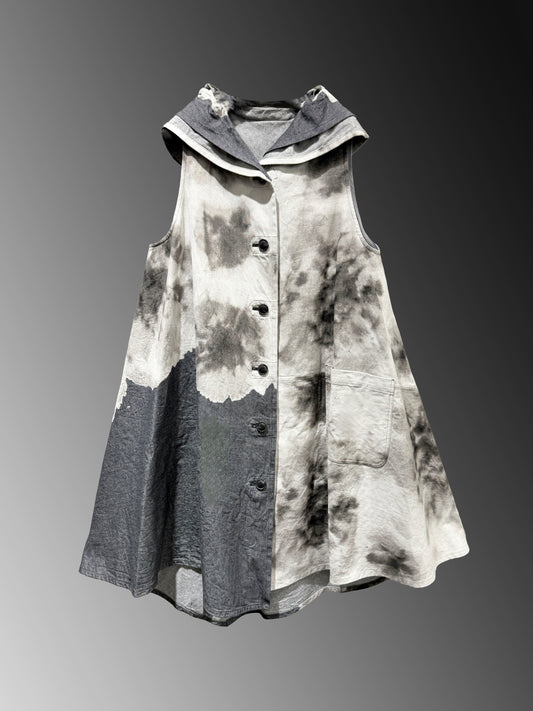 Robe Manteau Sans Manches JI U